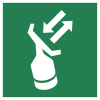 ISO 7010 sign E047: Search and rescue transponder