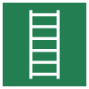 ISO 7010 sign E059: Escape ladder