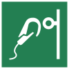 ISO 7010 sign E072: Secure anchor point