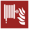 ISO 7010 sign F002: Wall-mounted fire hydrant