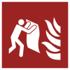 ISO 7010 sign F016: Fire blanket