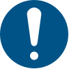ISO 7010 sign M001: General mandatory action sign