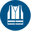 ISO 7010 sign M015: Wear high-visibility clothing