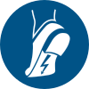 ISO 7010 sign M032: Wear antistatic footwear