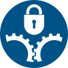 ISO 7010 sign M068: Lock moving machine parts