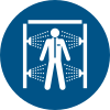 ISO 7010 sign M072: Use the decontamination shower