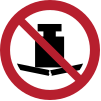 ISO 7010 sign P012: No heavy loads