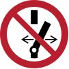 ISO 7010 sign P031: Do not operate