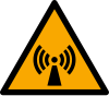ISO 7010 sign W005: Warning; non-ionising radiation