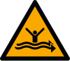 ISO 7010 sign W057: Warning; strong current